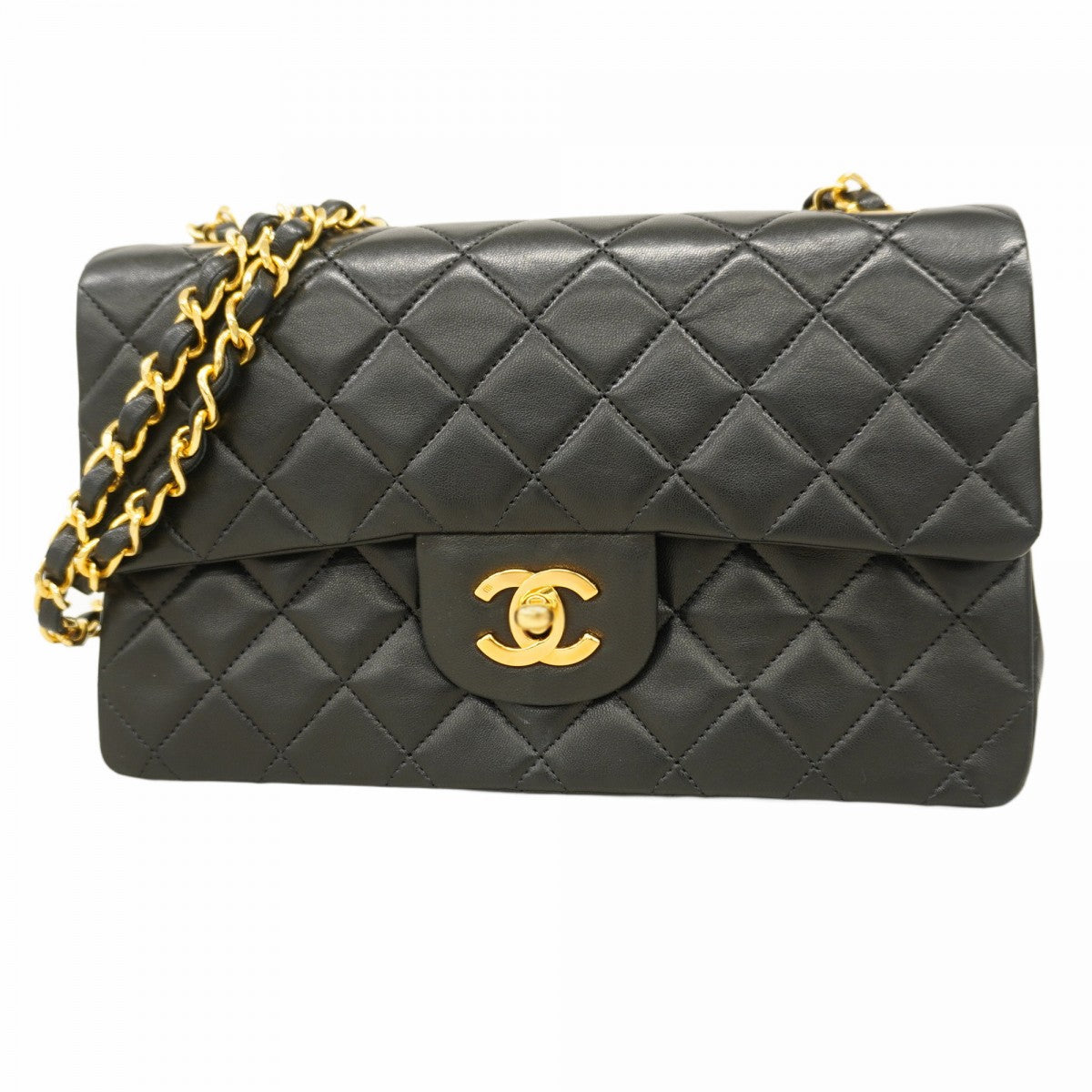 希少　ヴィンテージ　PRADA　ラムレザー　チェーンショルダーバック　マトラッセ 希少 ヴィンテージ PRADA ラムレザー チェーンショルダーバック