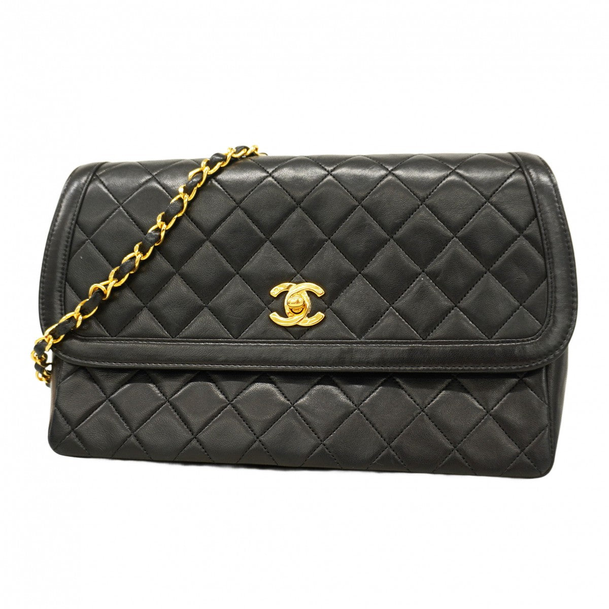 5pd5751-k】シャネル ショルダーバッグ マトラッセ チェーンショルダー