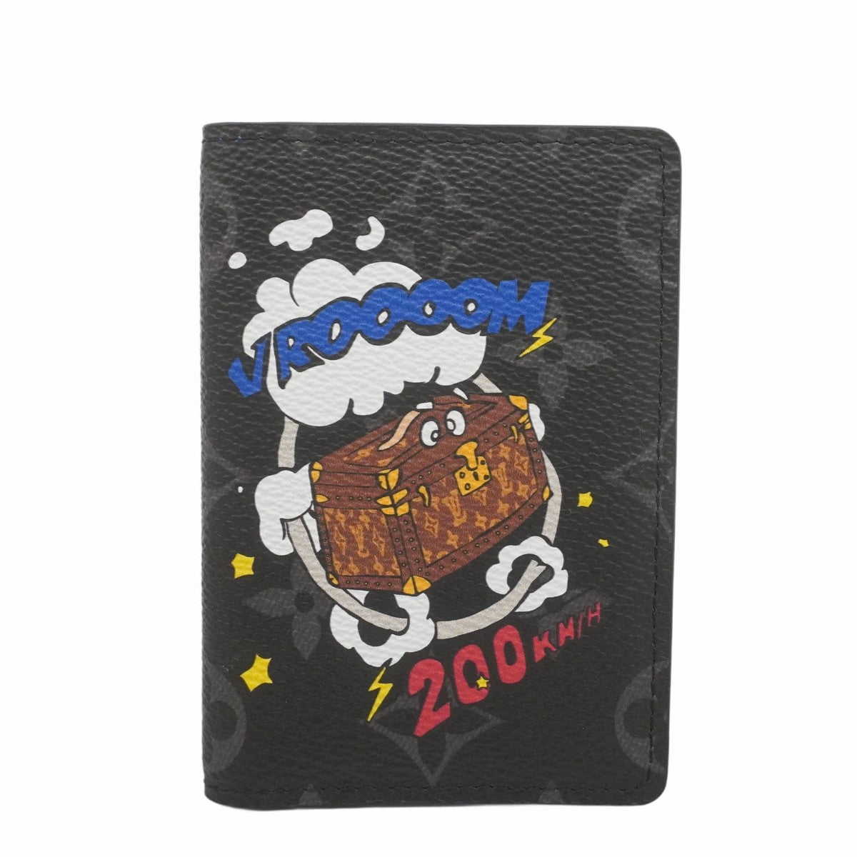 5pd6012-k】ルイヴィトン カードケース モノグラム・エクリプス