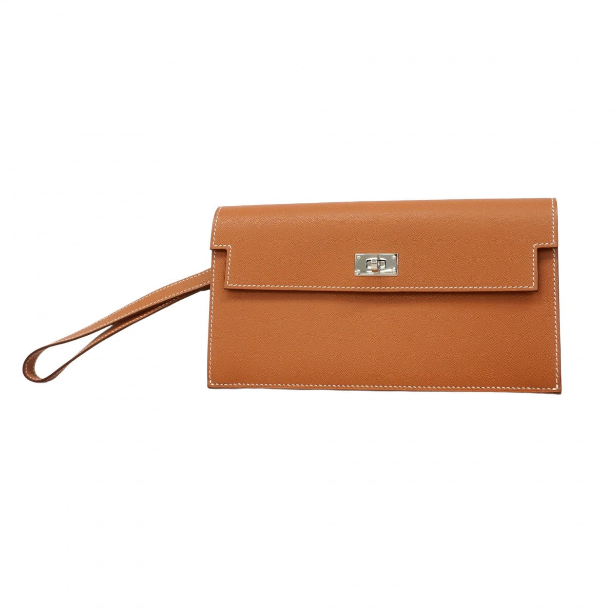 5pd6134】エルメス 長財布 ケリーポケット ロング マダム ゴールド