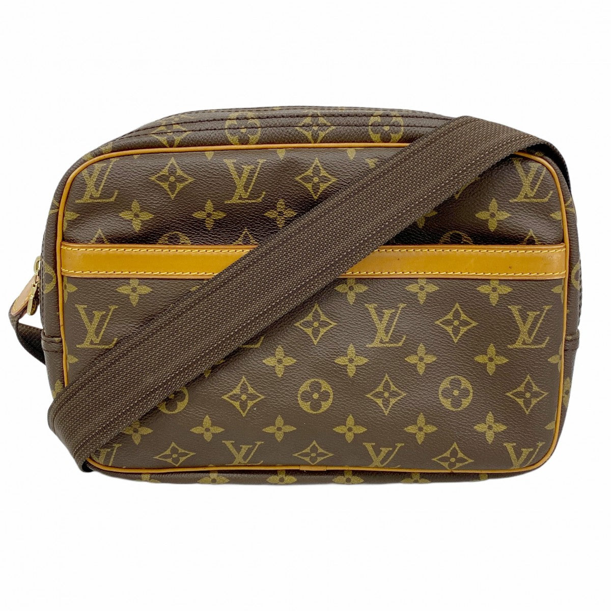 【正規品】リポーターPM　ルイヴィトン モノグラム　ショルダーバッグ ブラウン LOUIS VUITTON/ルイヴィトン】モノグラム リポーターPM ショルダー