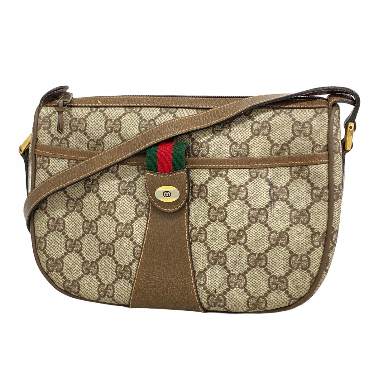 5pd6722】グッチ ショルダーバッグ GGスプリーム/シェリーライン