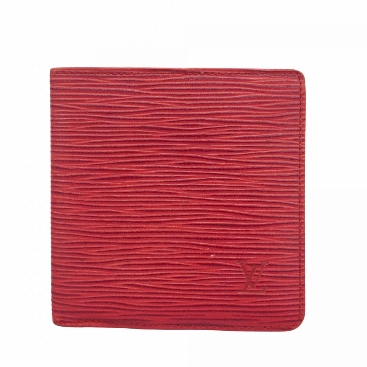 5pe7063-k】ルイヴィトン 札入れ エピ ポルトビエ6カルトクレディ