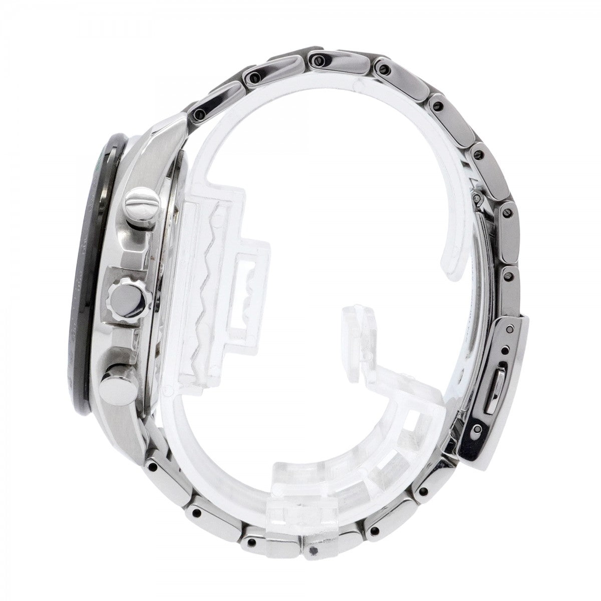 【5wwg0202】セイコー SEIKO × TOYOTA MODELLISTA V175-0FB0 黒文字盤【中古】腕時計 メンズ