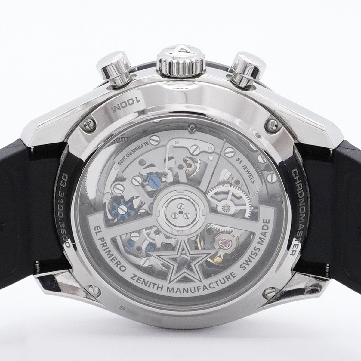 ★在庫処分★最終価格★SALE【5wwg0216】ゼニス クロノマスター 03.3100.3600/69.M3100 白文字盤【中古】腕時計 メンズ