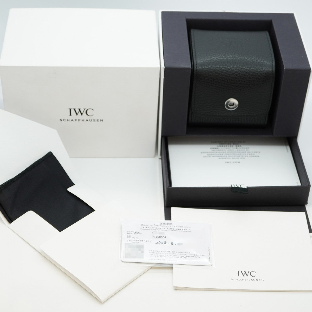 ★SALE【5wwg0242】IWC アイダブリューシー シャフハウゼン ポルトギーゼ IW358304 シルバー文字盤【中古】腕時計 メンズ