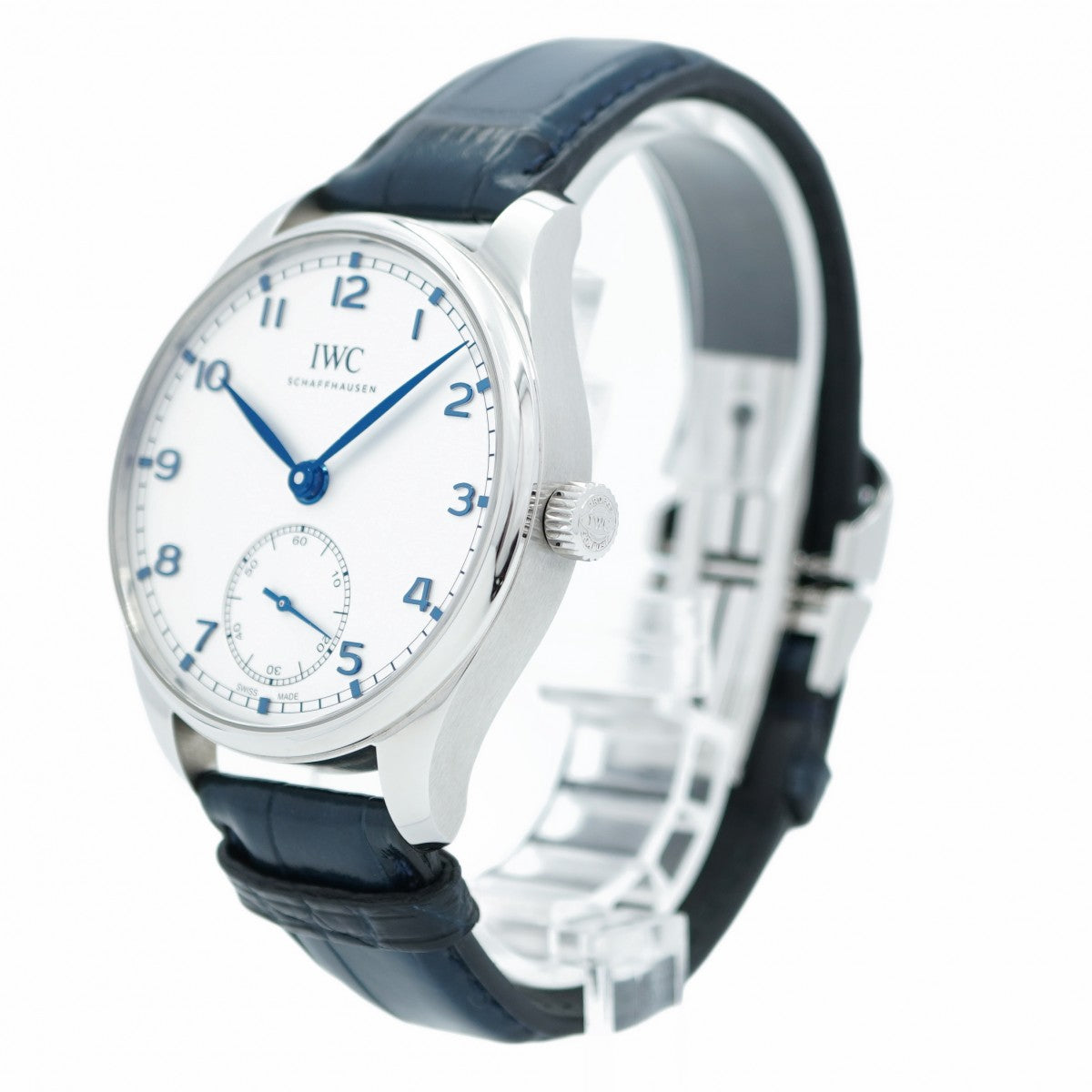 ★SALE【5wwg0242】IWC アイダブリューシー シャフハウゼン ポルトギーゼ IW358304 シルバー文字盤【中古】腕時計 メンズ
