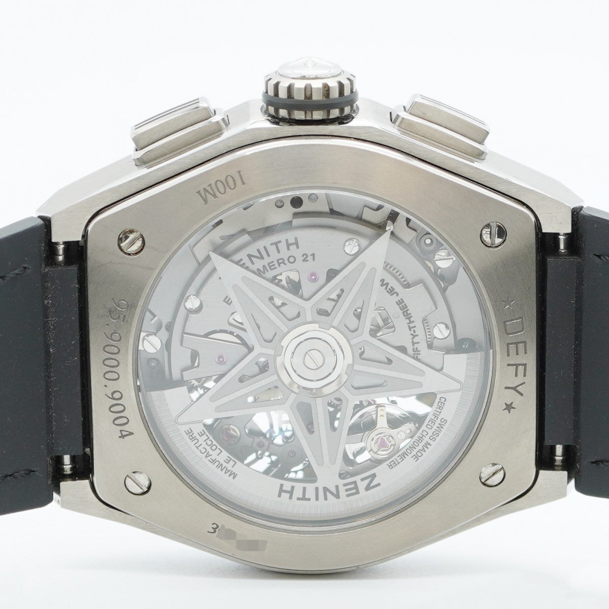 ★SALE【5wwg0244】ゼニス デファイ エル・プリメロ 21 95.9000.9004 スケルトン文字盤【中古】腕時計 メンズ