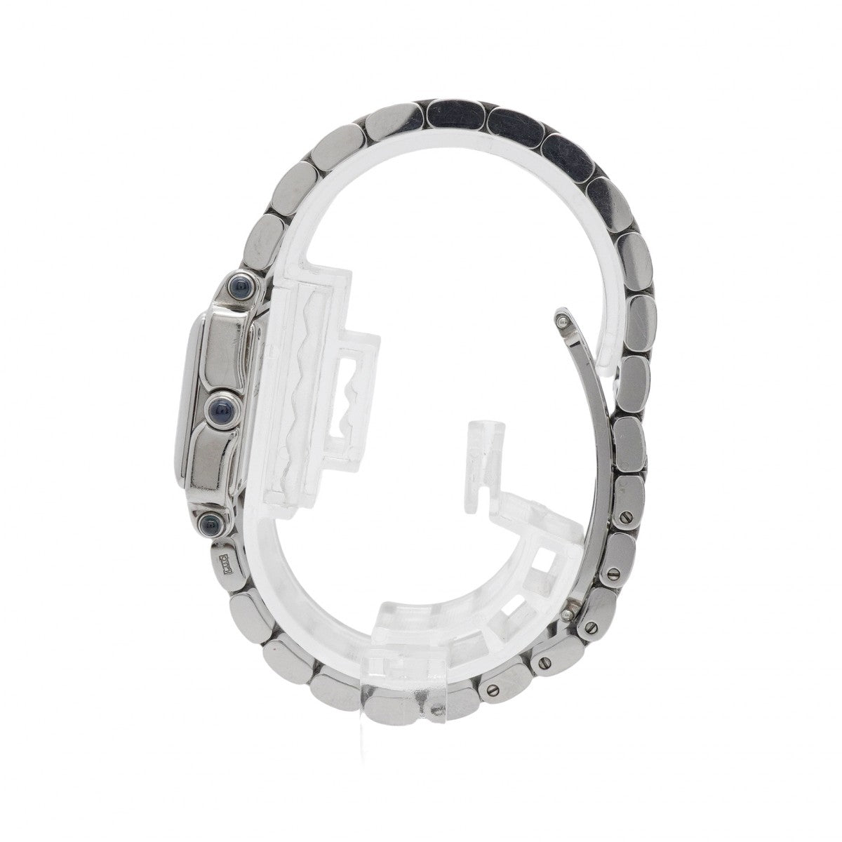 【5wwg0259】ショパール ハッピースポーツ 27/8893-23 黒文字盤【中古】腕時計 レディース