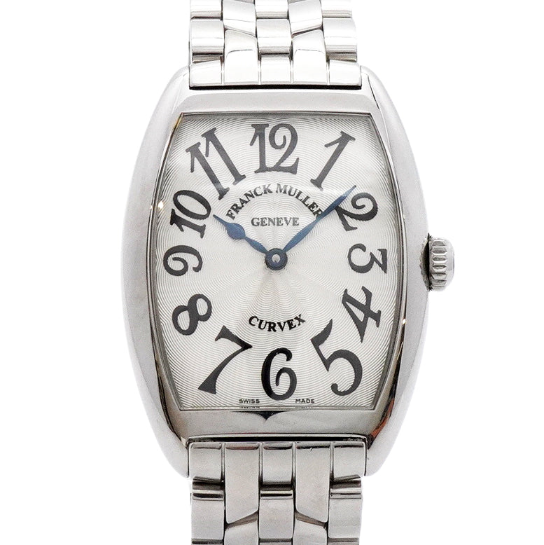 ★SALE【5wwg0261】フランクミュラー トノウカーベックス 7502 シルバー文字盤【中古】腕時計 メンズ