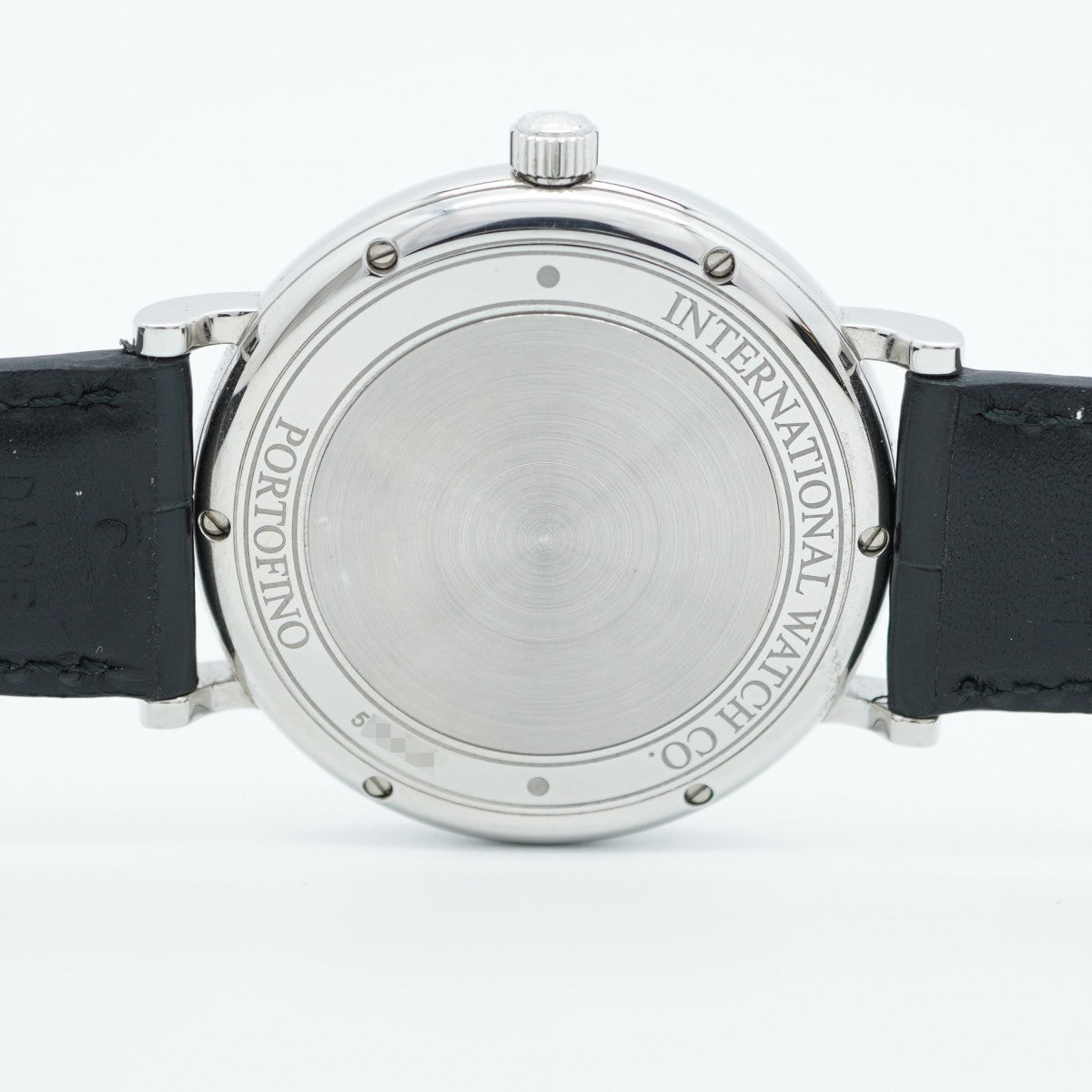 ★SALE【5wwg0276】IWC アイダブリューシー シャフハウゼン ポートフィノ IW356502 黒文字盤【中古】腕時計 メンズ