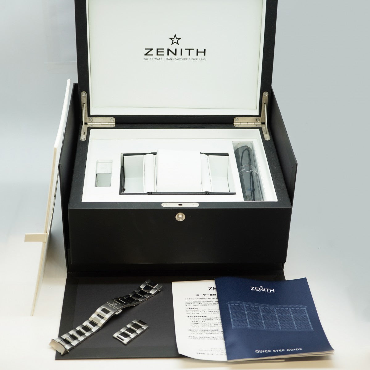 ★最終価格★SALE【5wwg0294】ゼニス エルプリメロオープン 03.20416.4061 ブルー/スケルトン文字盤【中古】腕時計 メンズ