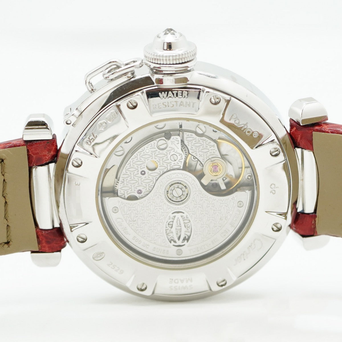 ★最終価格★SALE【5wwh0005】カルティエ パシャ WJ116156 シルバー文字盤【中古】腕時計 レディース