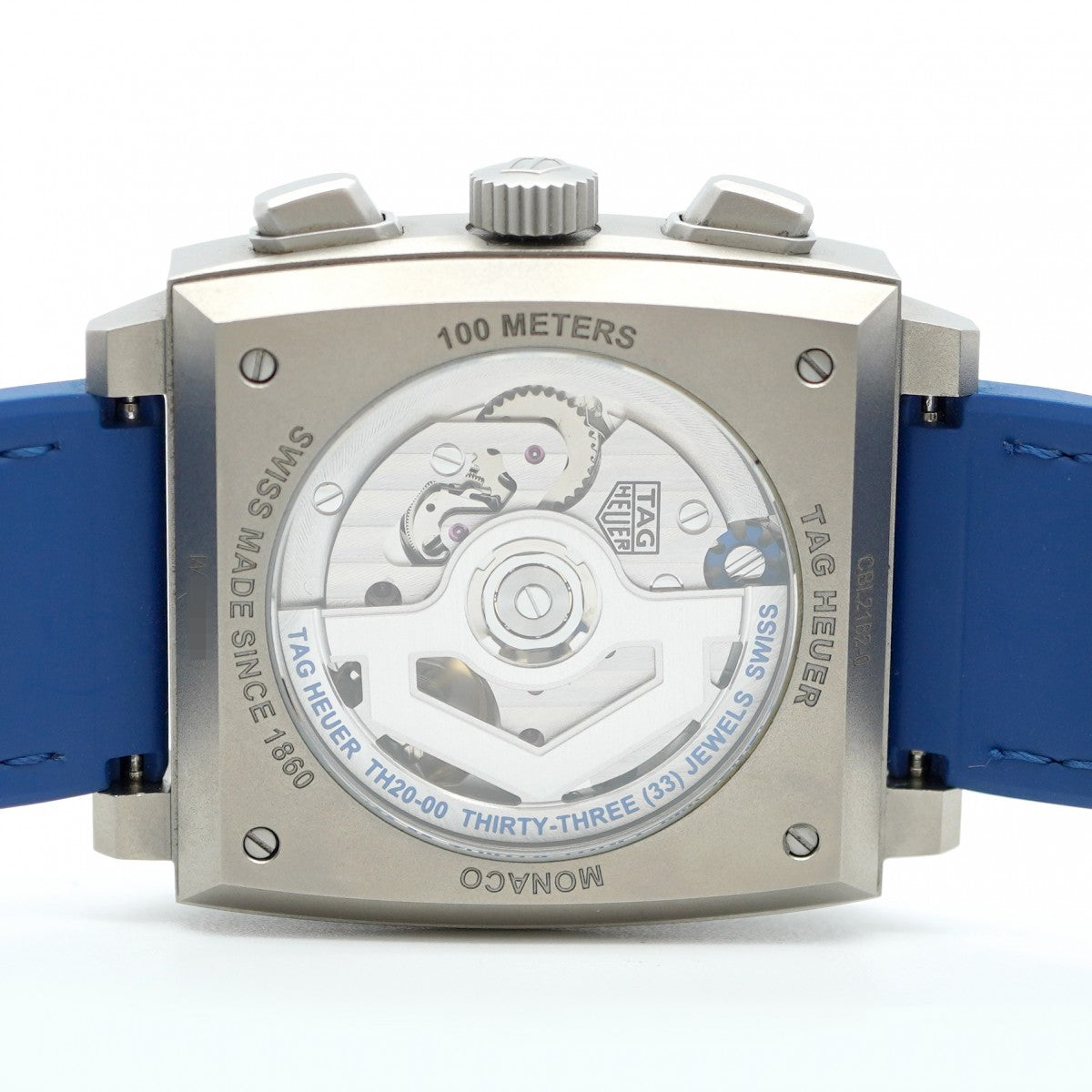 ★SALE【5wwh0114】タグホイヤー モナコ CBL2182-0 スケルトン文字盤【中古】腕時計 メンズ