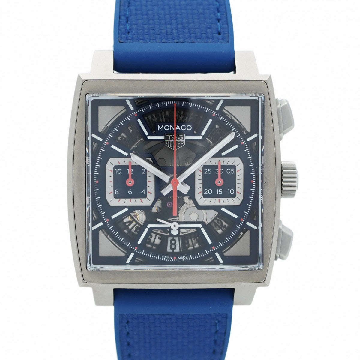 ★SALE【5wwh0114】タグホイヤー モナコ CBL2182-0 スケルトン文字盤【中古】腕時計 メンズ