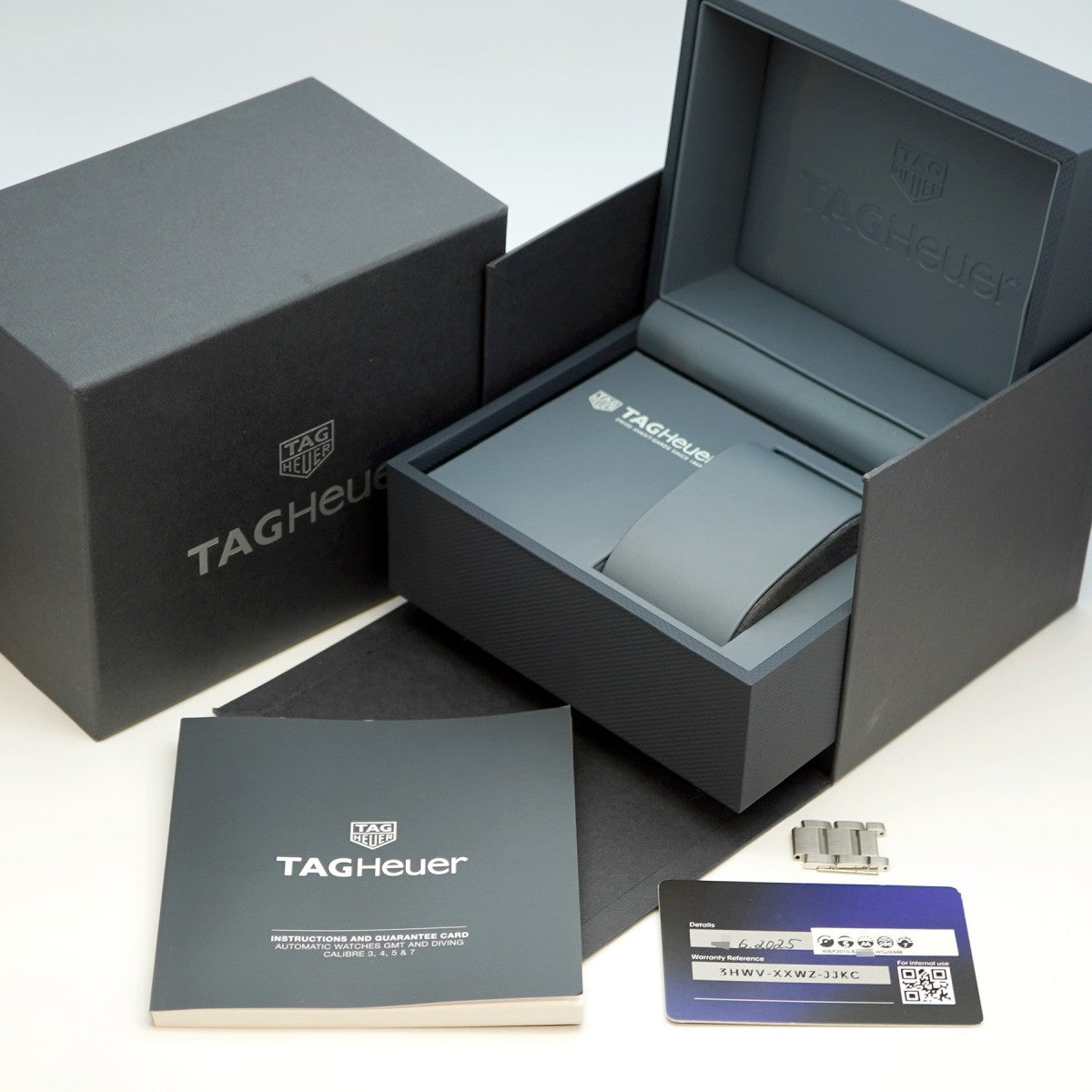 ★SALE【5wwh0183】タグホイヤー アクアレーサー WBP2010 青文字盤【中古】腕時計 メンズ
