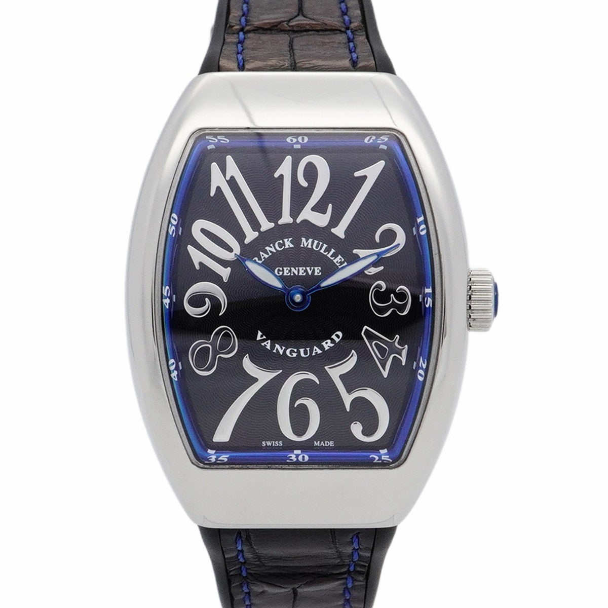 ★SALE【5wwh0184】フランクミュラー ヴァンガード V32QZACNR 黒文字盤【中古】腕時計 レディース