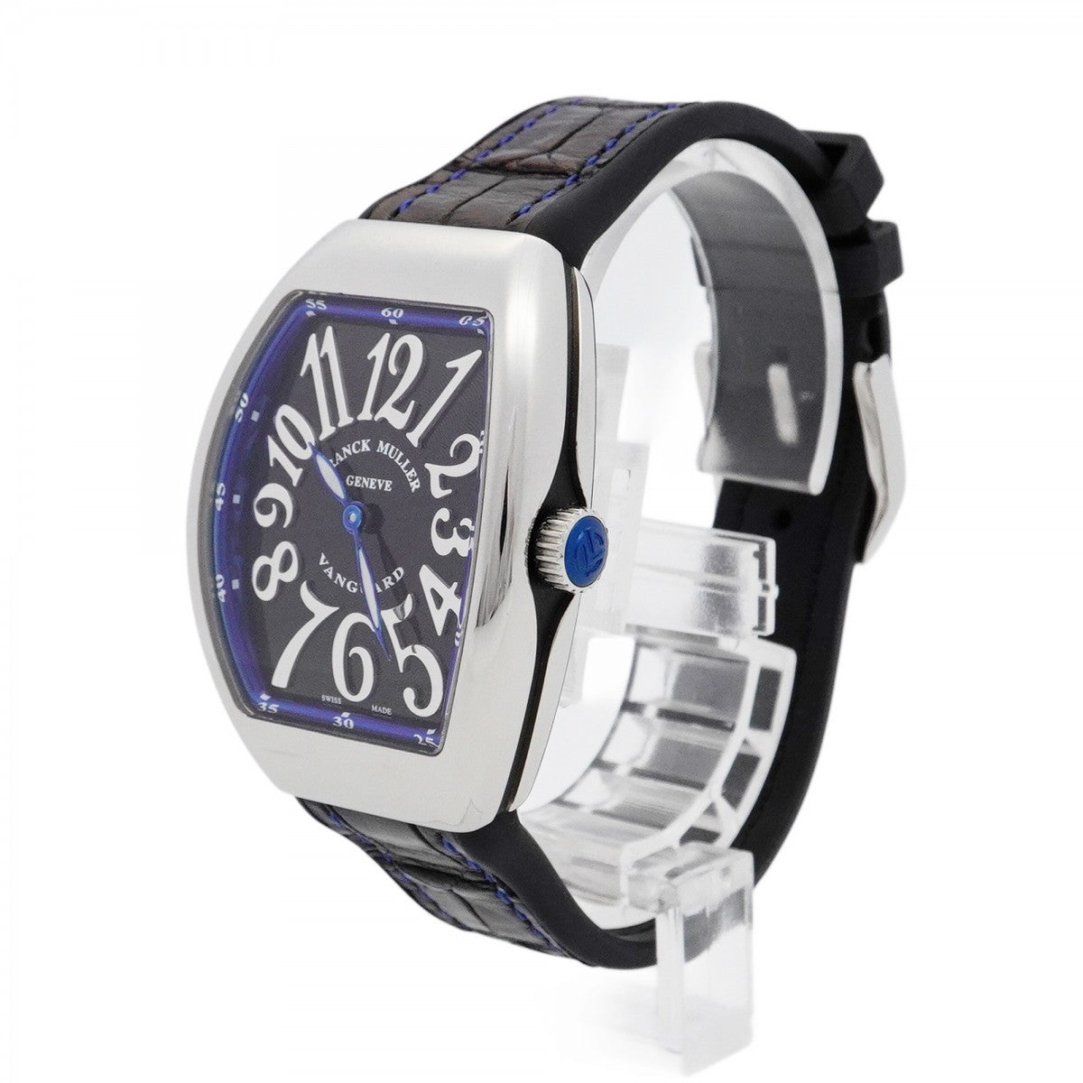 ★SALE【5wwh0184】フランクミュラー ヴァンガード V32QZACNR 黒文字盤【中古】腕時計 レディース