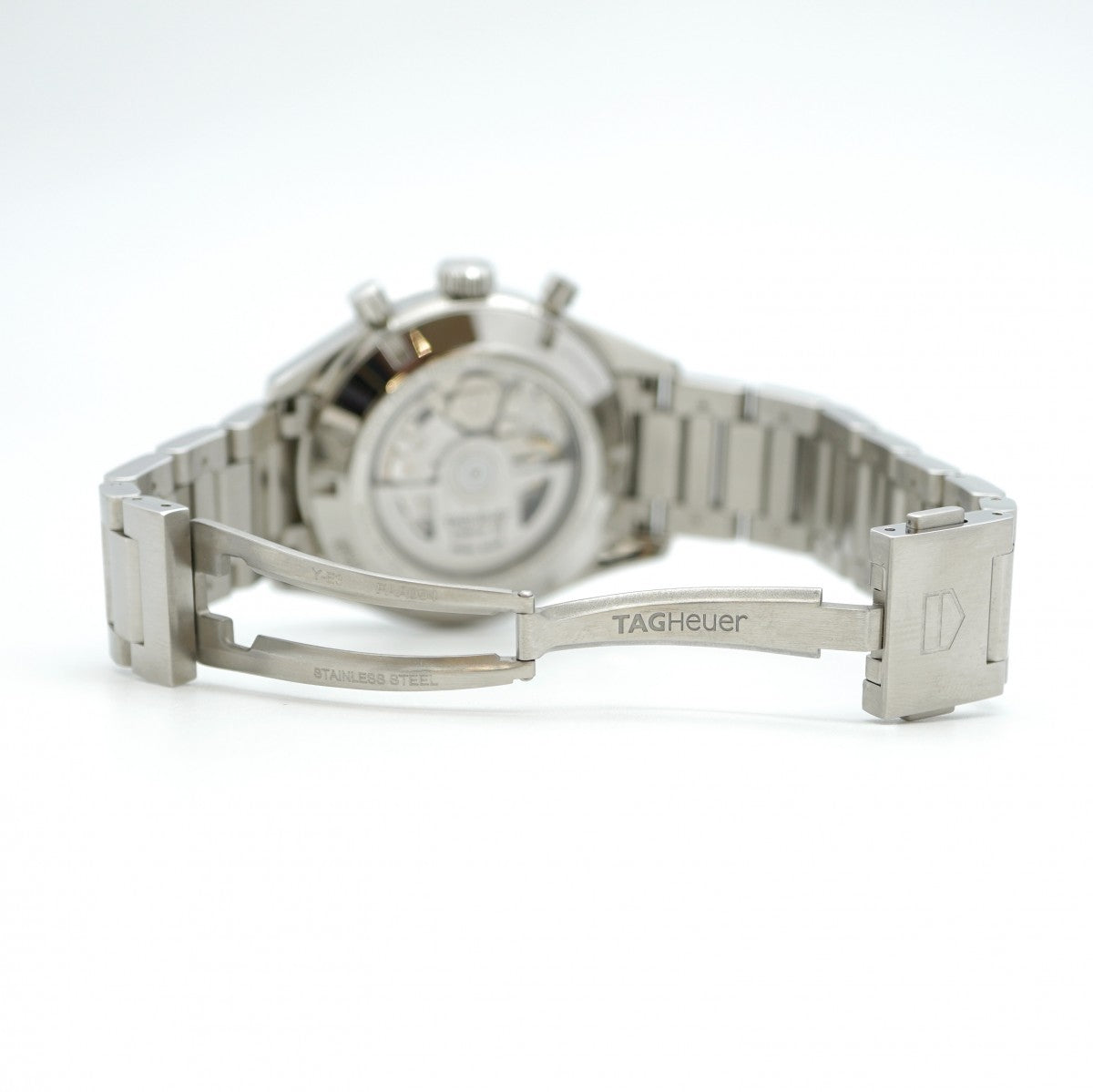 ★SALE【5wwh0185】タグホイヤー カレラ CBK2114 シルバー文字盤【中古】腕時計 メンズ