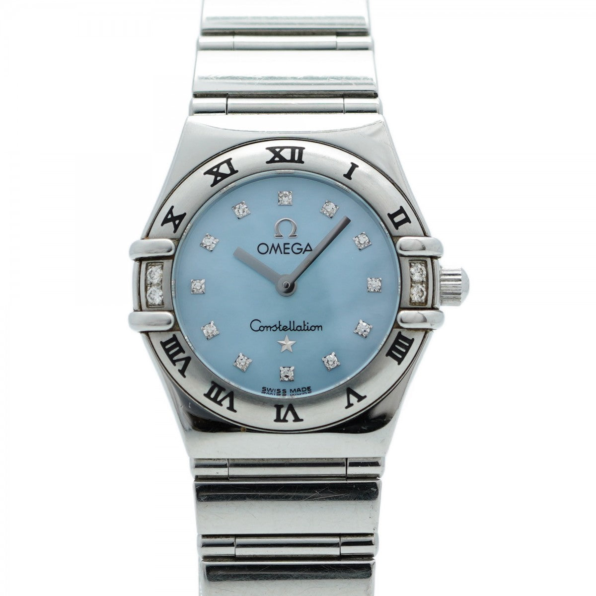 ★SALE【5wwh0274】オメガ コンステレーション 1566.86.00 青文字盤【中古】腕時計 レディース