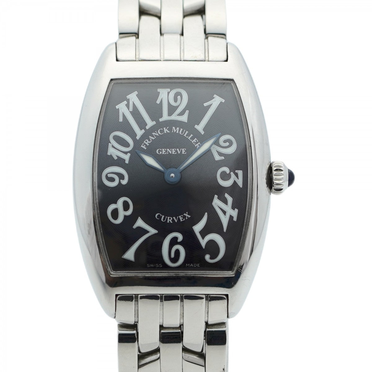 【5wwh0304】フランクミュラー トノーカーべックス 1752QZ 黒文字盤【中古】腕時計 レディース