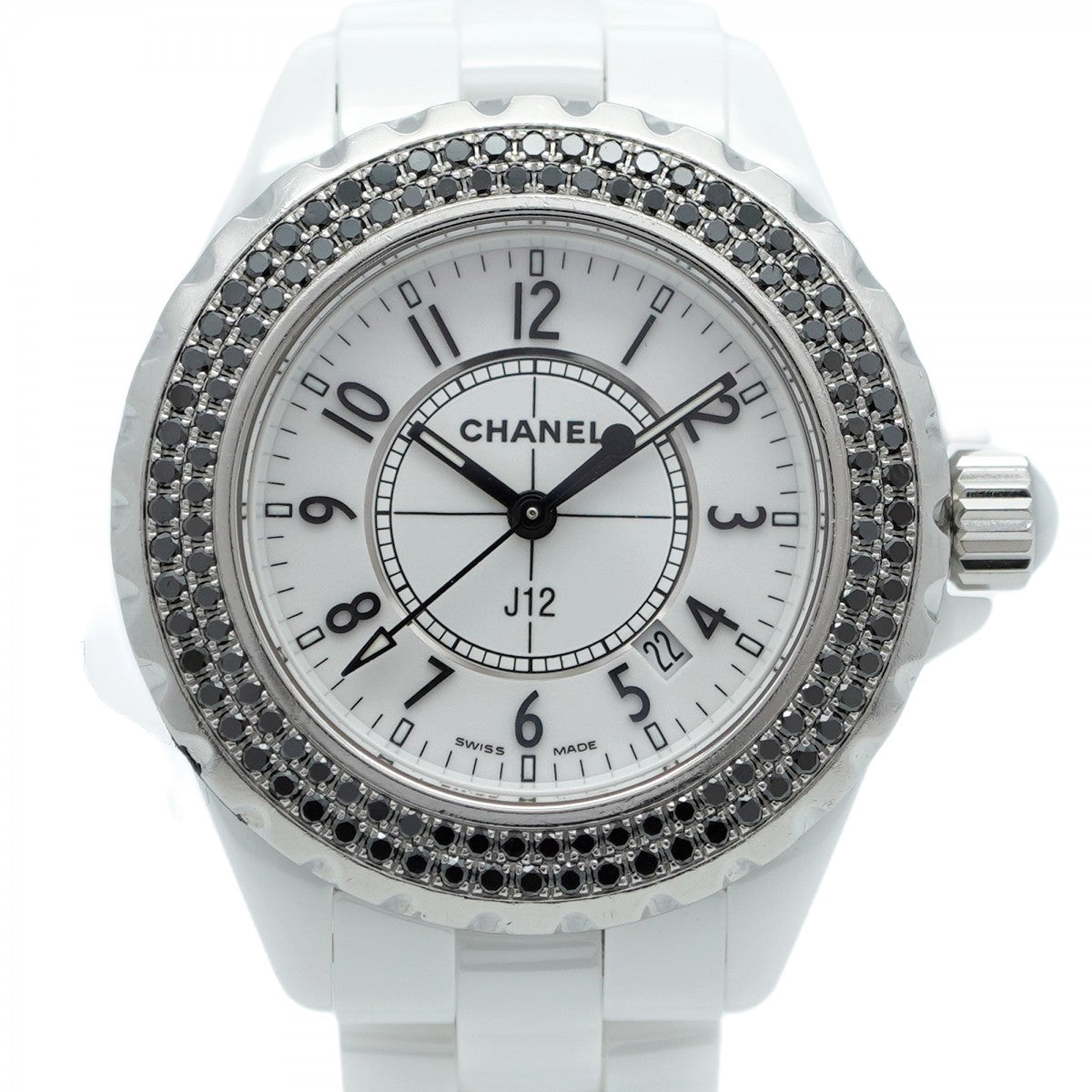 ★SALE【5wwh0306】シャネル J12 H1630 白文字盤【中古】腕時計 レディース