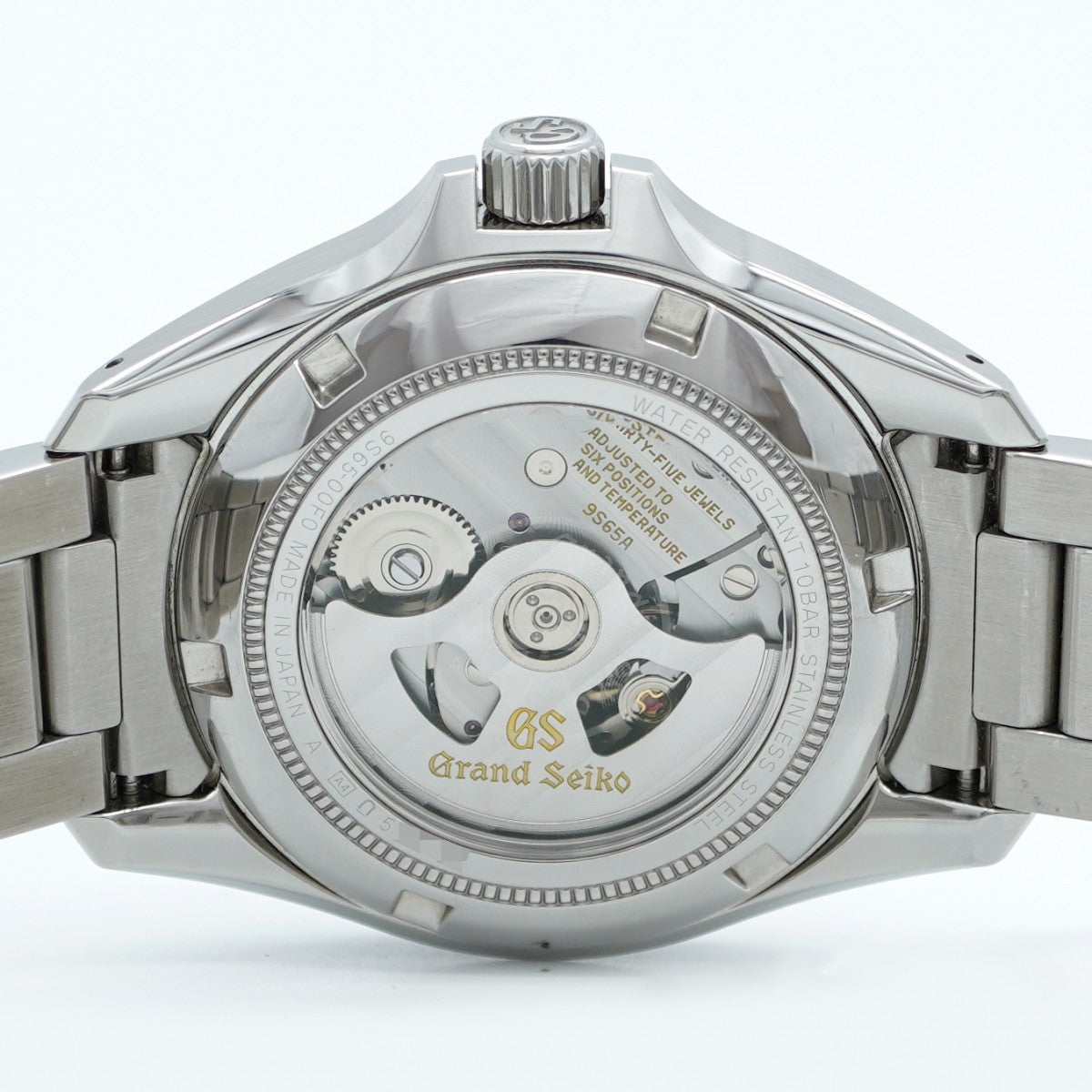 ★SALE【5wwh0358】セイコー グランドセイコー 9S65-00F0 黒文字盤【中古】腕時計 メンズ