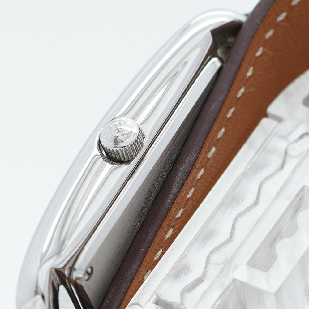 ★SALE【5wwi0185】エルメス ケープコッド CC3.710 白文字盤【中古】腕時計 レディース