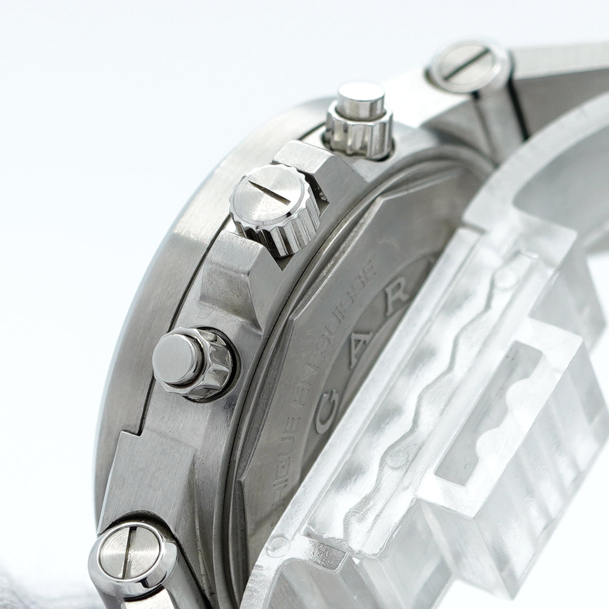 ★SALE【5wwm0060】ブルガリ ディアゴノ DG40S グレー文字盤【中古】腕時計 メンズ