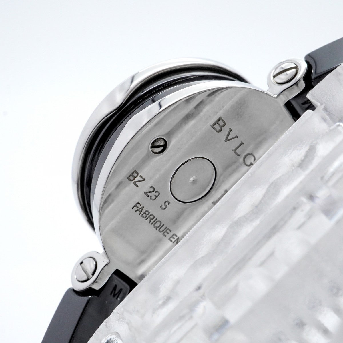 【5wwm0338】ブルガリ B-ZERO1 BZ23S 黒文字盤【中古】腕時計 レディース