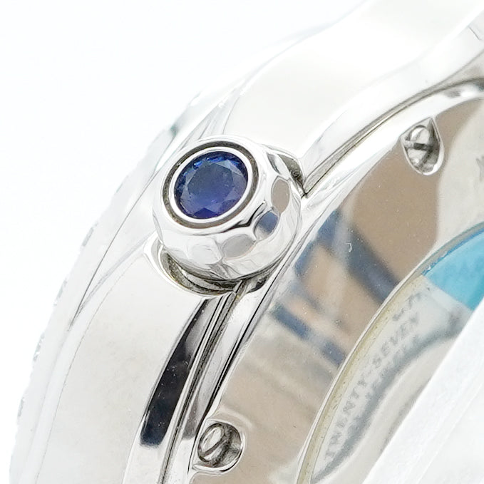 【5wwo0047】ショパール ハッピースポーツ 278573-3010 青文字盤【中古】腕時計 レディース