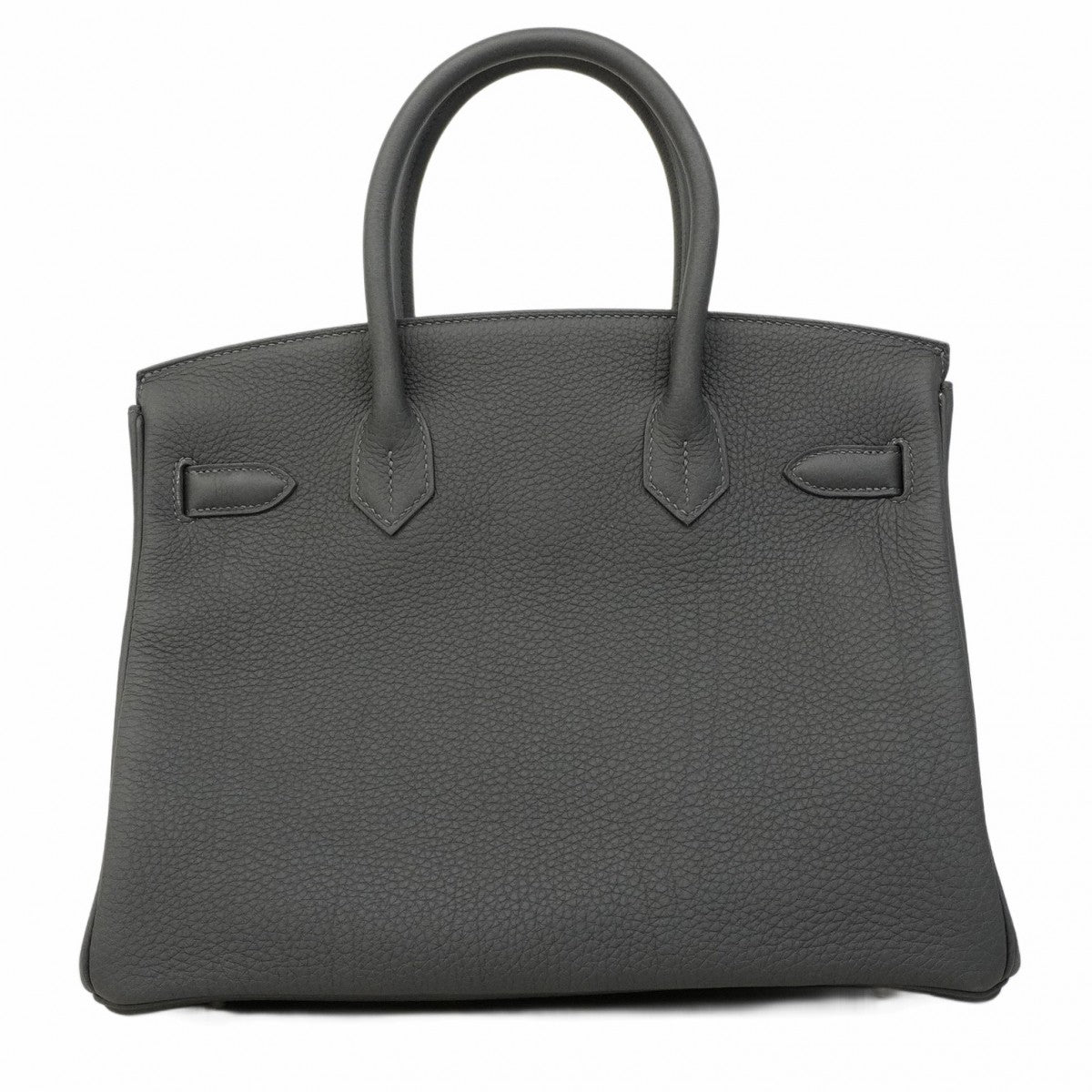 ★在庫処分★最終価格★SALE【6ab0726-g】エルメス ハンドバッグ バーキン30 トゴ グリミスティ シルバー金具 W刻印【中古】レディース
