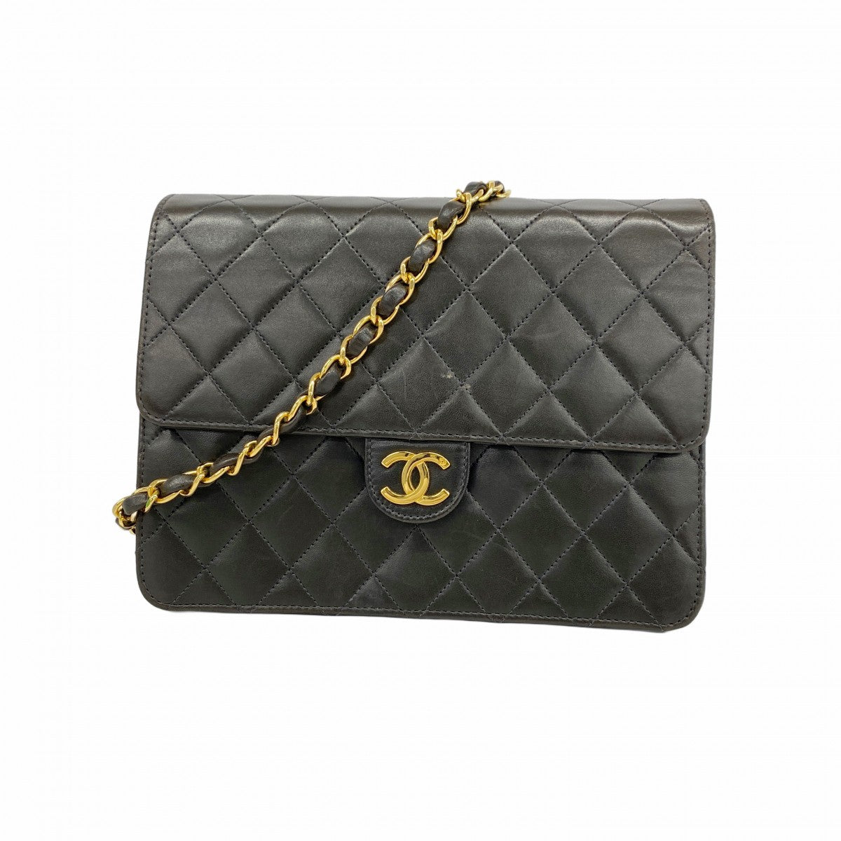 6ab0791-k】シャネル ショルダーバッグ マトラッセ チェーンショルダー