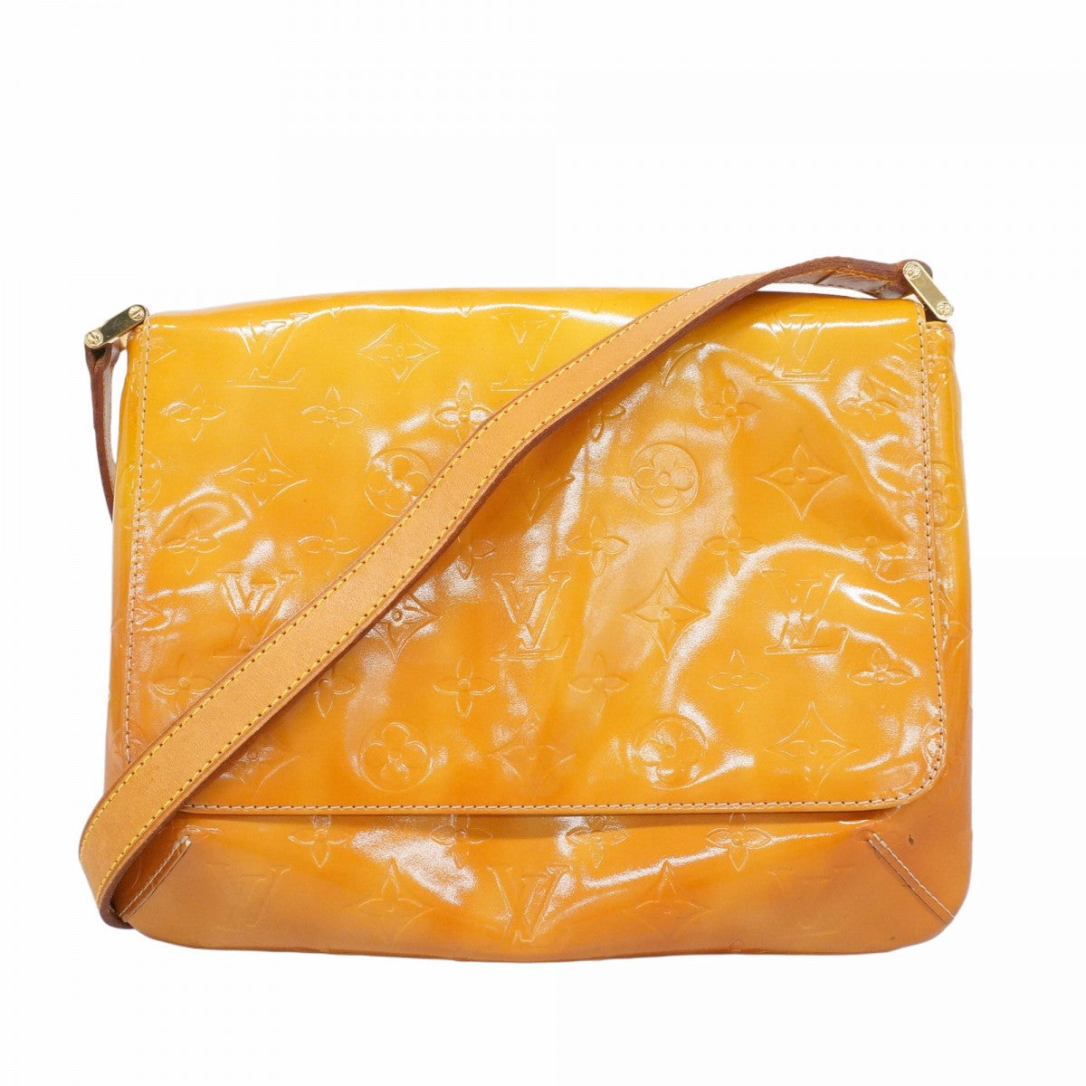 6ab1182】ルイヴィトン ショルダーバッグ ヴェルニ トンプソン