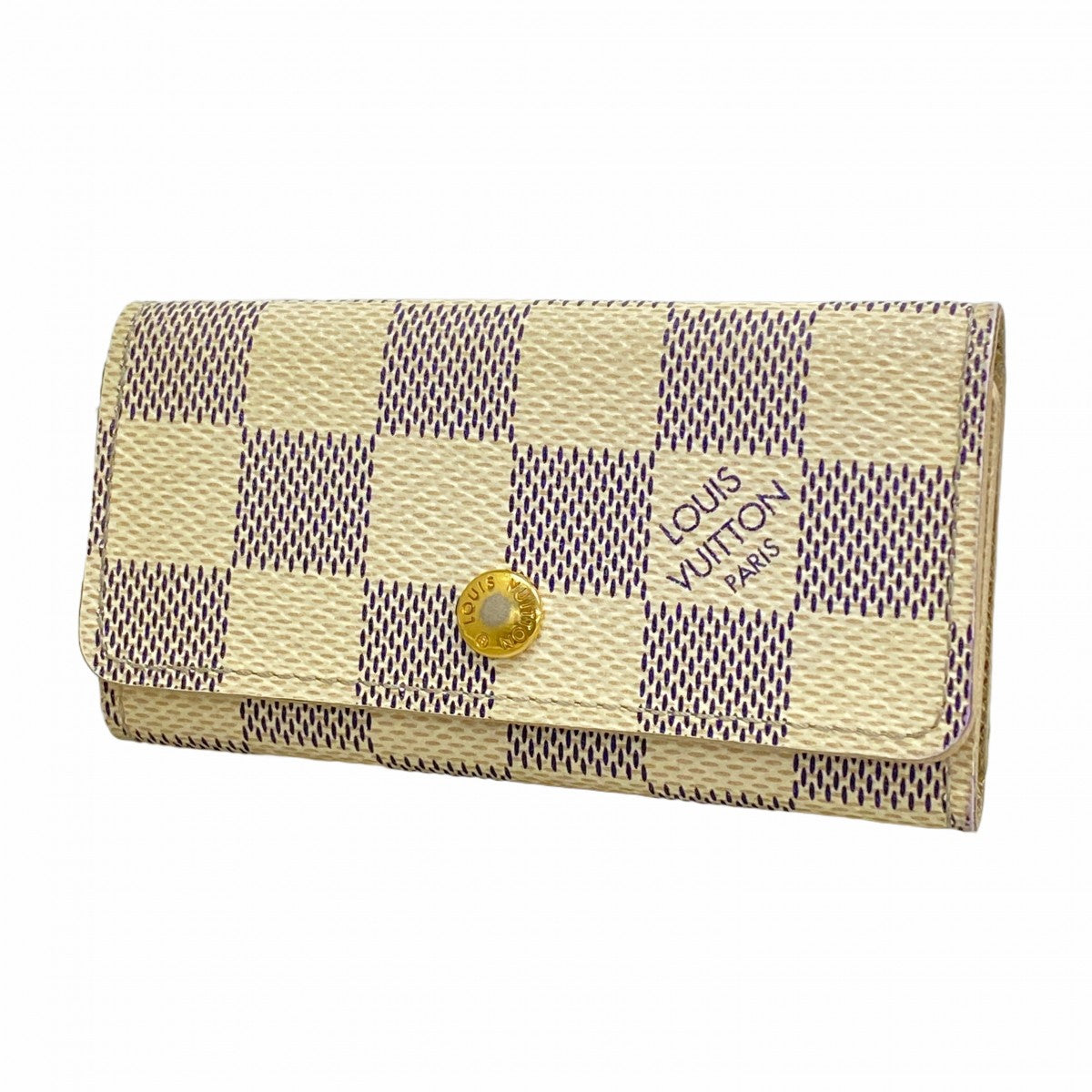 値下げ【未使用品】LOUIS VUITTONダミエアズールキーケース 6連リング 楽天市場】【未使用保管品】 LOUIS VUITTON ルイヴィトン ダミエ