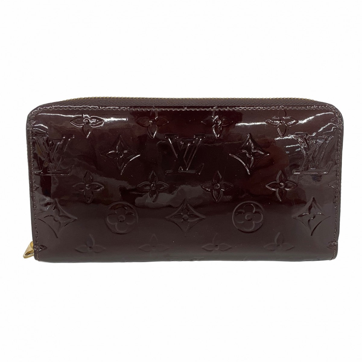 6ac2337】ルイヴィトン 長財布 ヴェルニ ジッピーウォレット M93522