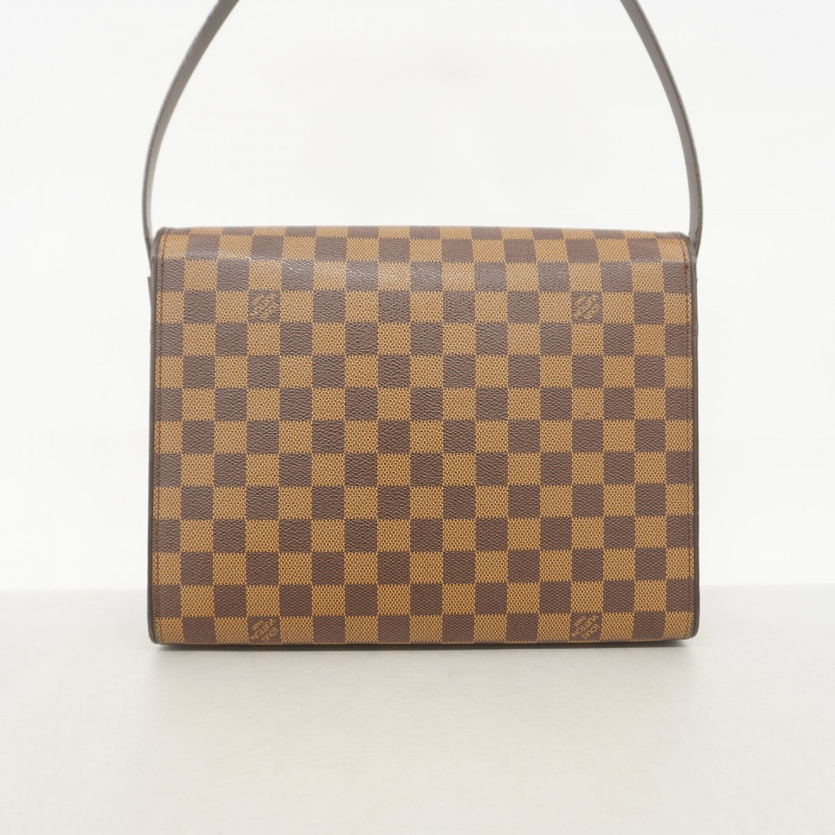 【6ae5208】ルイヴィトン ショルダーバッグ ダミエ トライレベッカロン N51160 エベヌ【中古】レディース