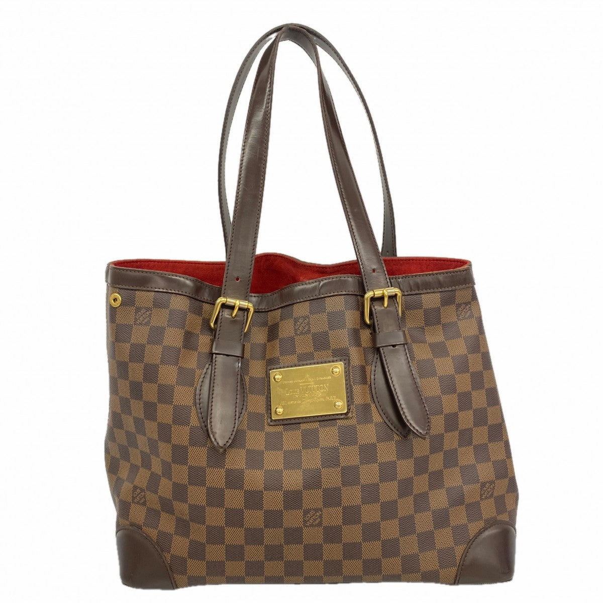 6ba0035-h】ルイヴィトン トートバッグ ダミエ ハムステッドGM N51203