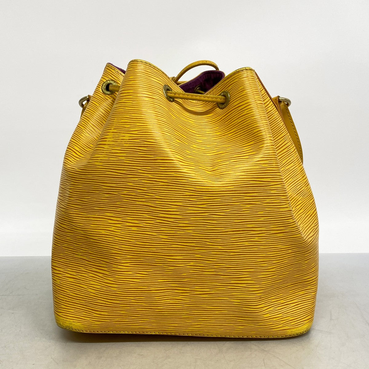 ★SALE【6bc3208-k】ルイヴィトン ショルダーバッグ エピ プチノエ M44109 ジョーヌ【中古】レディース