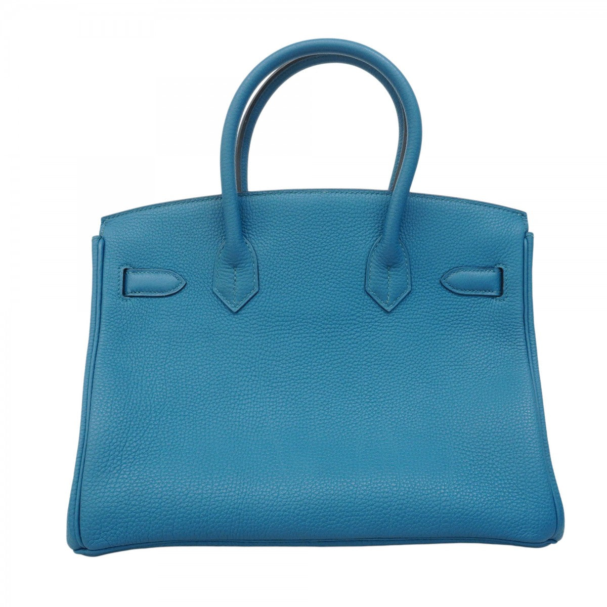 ★最終価格★SALE【6bc3424】エルメス ハンドバッグ バーキン30 トゴ ブルードガリス シルバー金具 □Q刻印【中古】レディース