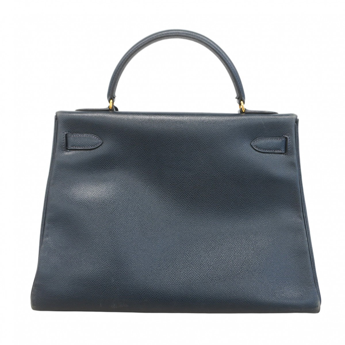 ★SALE【6bc4108】エルメス ハンドバッグ ケリー32 クシュベル ネイビー ゴールド金具 〇S刻印【中古】レディース