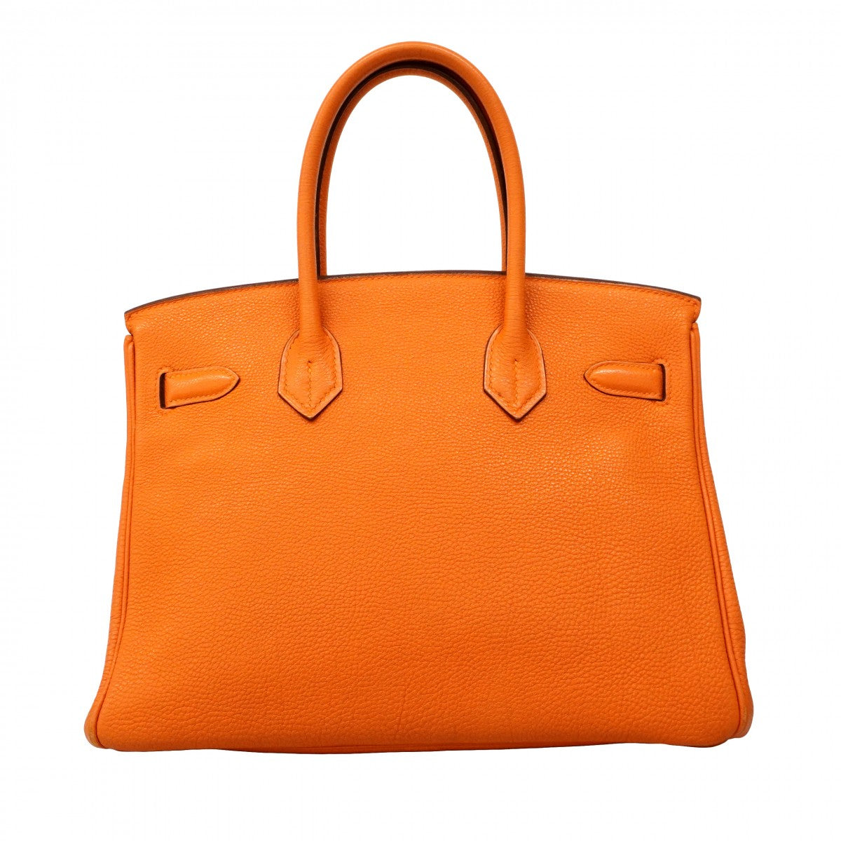 ★SALE【6bc4505】エルメス ハンドバッグ バーキン30 トゴ オレンジ シルバー金具 □K刻印【中古】レディース