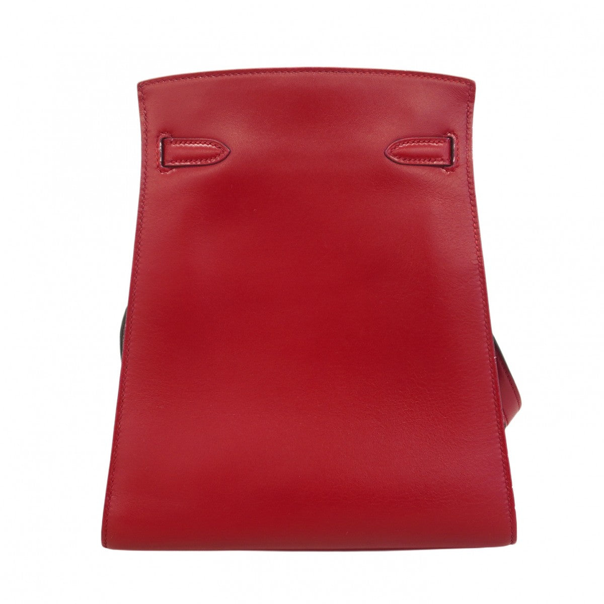 【6bd4813】エルメス ショルダーバッグ ケリースポーツPM ボックスカーフ レッド ゴールド金具 〇R刻印【中古】レディース