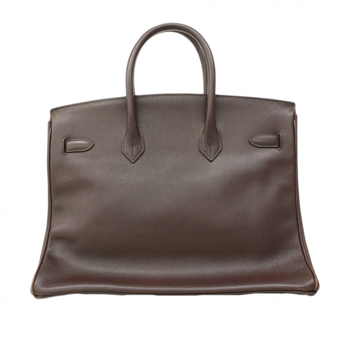 【6bd5784】エルメス ハンドバッグ バーキン35 クシュベル エベンヌ ゴールド金具 〇Z刻印【中古】レディース