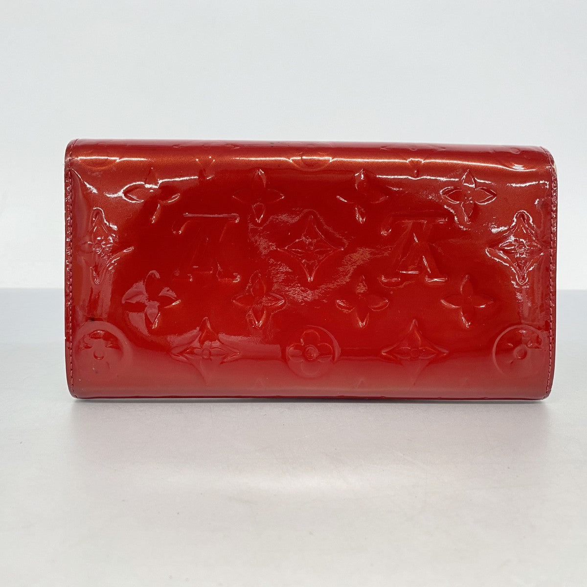 ★SALE【6ca1001】ルイヴィトン 長財布 ヴェルニ ポルトフォイユサラ M93530 ポムダムール【中古】レディース