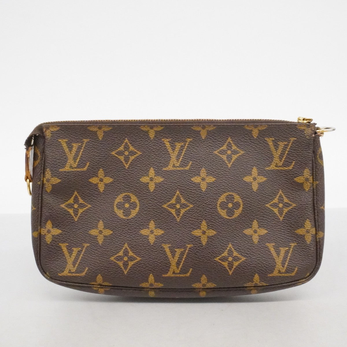 【6ca1236】ルイヴィトン ポーチ モノグラム ポシェットアクセソワール M51980 ブラウン【中古】レディース