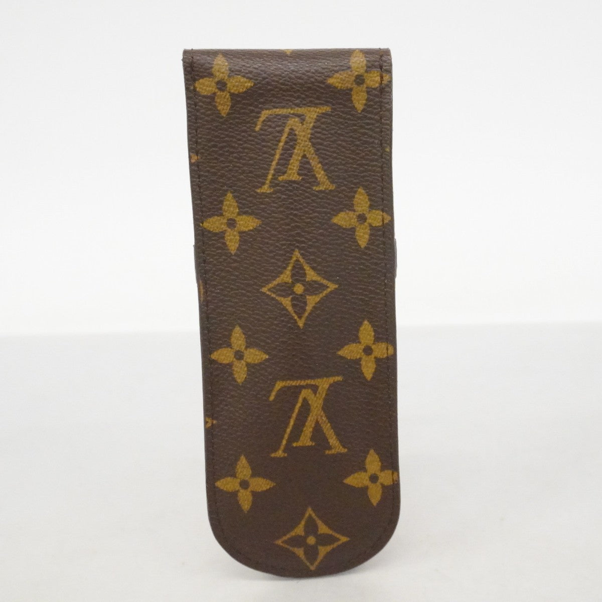 【6cb1757-k】ルイヴィトン ペンケース モノグラム エテュイスティロ M62990 ブラウン【中古】メンズ レディース ユニセックス