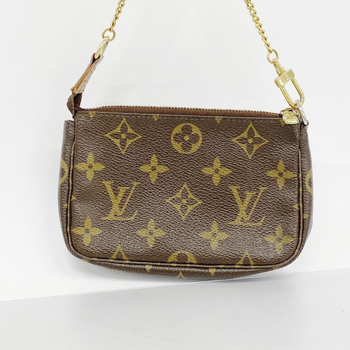 ★最終価格★SALE【6cb2018】ルイヴィトン ポーチ モノグラム T&B ミニポシェットアクセソワール M60153 ブラウン【中古】レディース