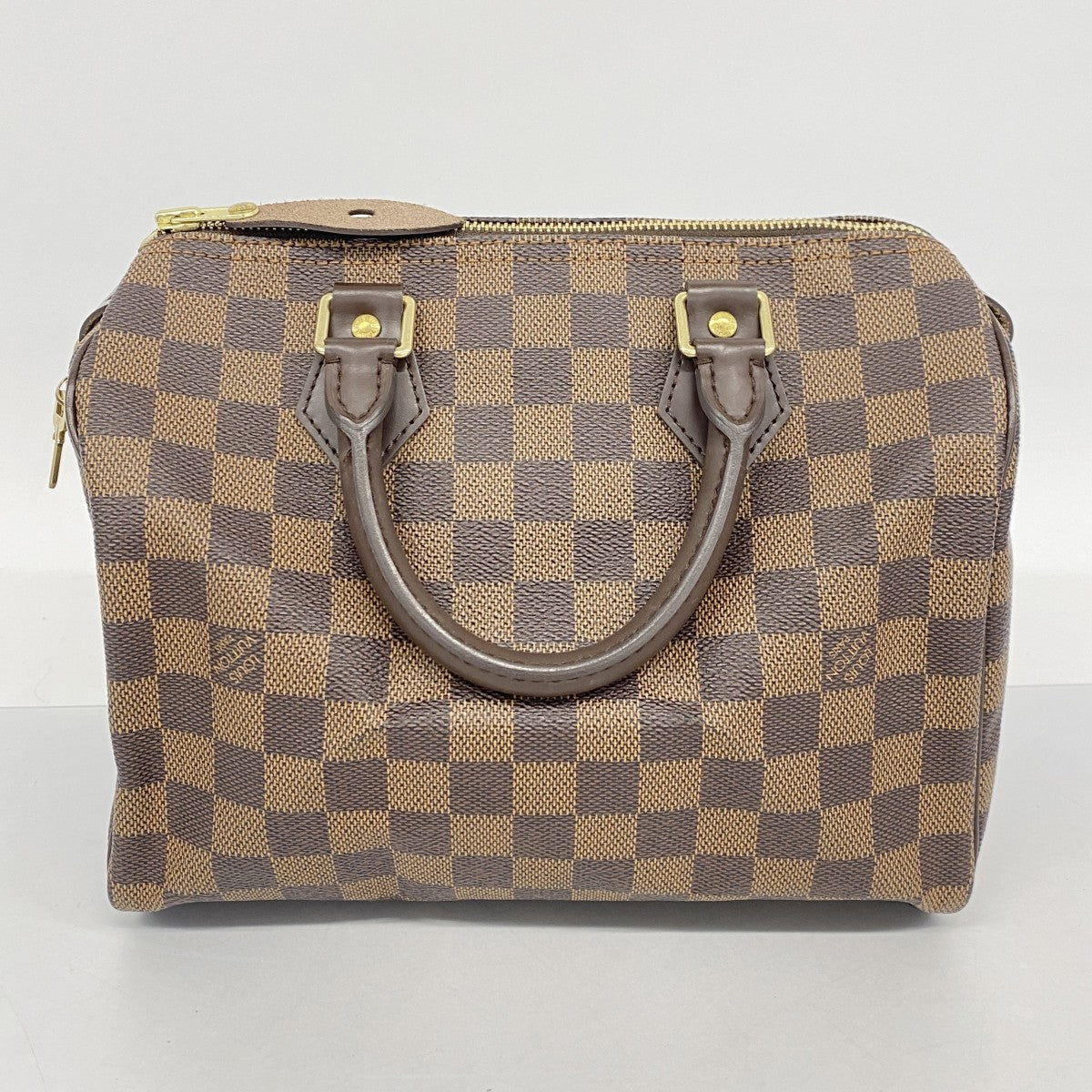 【6cb2130】ルイヴィトン ハンドバッグ ダミエ スピーディ25 N41365 エベヌ【中古】レディース