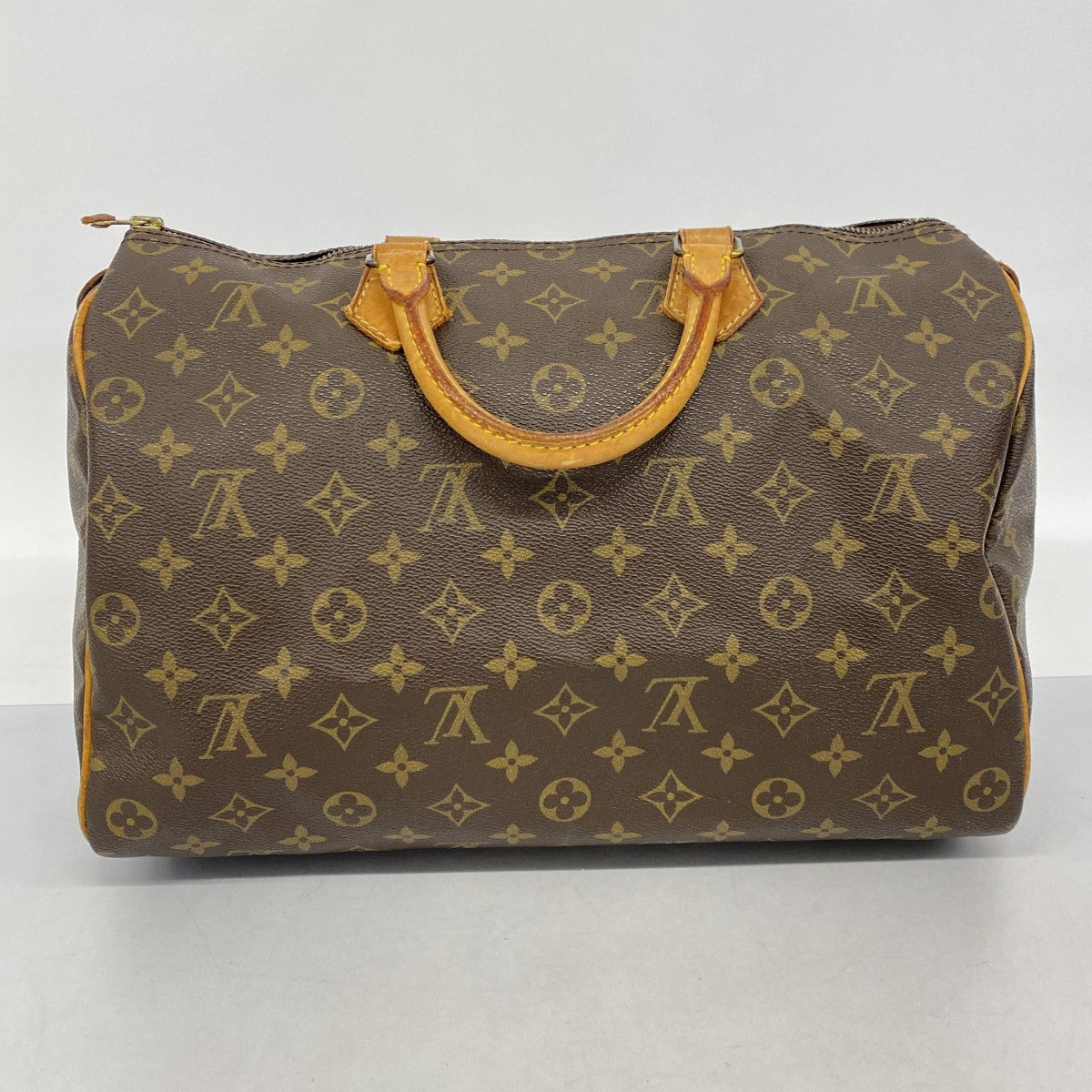 【6cb2321】ルイヴィトン ハンドバッグ モノグラム スピーディ35 M41107 ブラウン【中古】レディース
